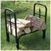 ESTEXO Etagère Pour Bois De Chauffage Support Pour Bois De Chauffage Design -Rangement de jardin Soldes 29542718 1