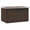 ASUPERMALL Boite De Rangement De Jardin Marron 149x99x93 Cm -Rangement de jardin Soldes 30049170 1