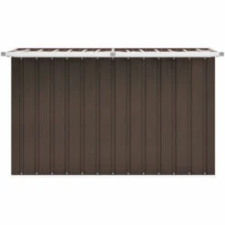 ASUPERMALL Boite De Rangement De Jardin Marron 149x99x93 Cm -Rangement de jardin Soldes 30049170 3