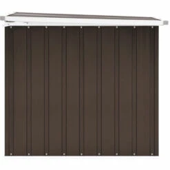 ASUPERMALL Boite De Rangement De Jardin Marron 149x99x93 Cm -Rangement de jardin Soldes 30049170 5