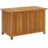 TRUE DEAL Boîte De Rangement De Jardin 90x50x106 Cm Bois D'acacia Solide 1 TRUE DEAL Boîte De Rangement De Jardin 90x50x106 Cm Bois D'acacia Solide -Rangement de jardin Soldes 30363019 1