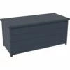 TRIGANO Coffre De Jardin Résine Anthracite 780 L -Rangement de jardin Soldes 30770761 1
