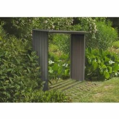 CHALET & JARDIN Bûcher Métal Aspect Bois Vieilli - 1,37 M² 9 CHALET & JARDIN Bûcher Métal Aspect Bois Vieilli - 1,37 M² -Rangement de jardin Soldes 30864566 4