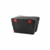 EDA Boite à Outils - Caisse De Rangement Avec Couvercle + Roulettes Malle Trafic 200 L Rouge / Noir -Rangement de jardin Soldes 30950124 1