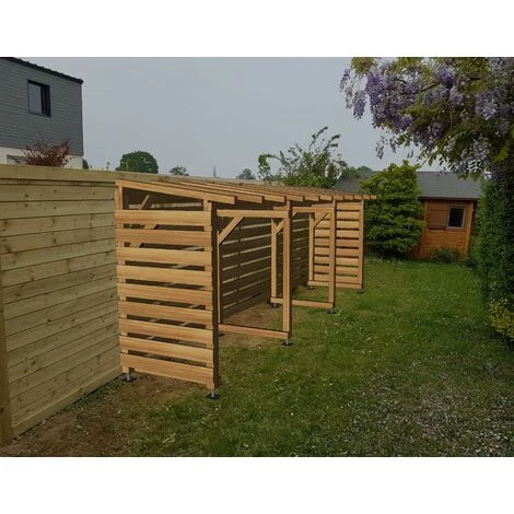 JARDINATOIRE Abri Jardin 6m - Non Couvert - Cl3 Marron 4 JARDINATOIRE Abri Jardin 6m - Non Couvert - Cl3 Marron – Image 2