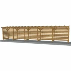 JARDINATOIRE Kit Bûches 10m - Non Couvert - Cl3 Marron