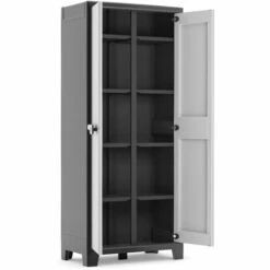 Keter Armoire De Rangement Polyvalente Titan Noir Et Gris 182 Cm - Noir 10 Keter Armoire De Rangement Polyvalente Titan Noir Et Gris 182 Cm - Noir -Rangement de jardin Soldes 31569515 4
