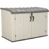 Lifetime Abri De Rangement Extérieur Horizontal 2.1m3 PEHD -Rangement de jardin Soldes 31941727 1