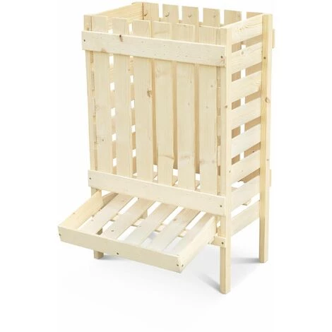 ALICE'S GARDEN Meuble De Rangement Pour Légume Roseval Bois De Pin Canadien. 50x30x80cm. Avec Tiroir. 4 Pieds - Bois 3 ALICE'S GARDEN Meuble De Rangement Pour Légume Roseval Bois De Pin Canadien. 50x30x80cm. Avec Tiroir. 4 Pieds - Bois