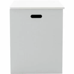 CLP Coffre De Rangement Lafia En Bois MDF Blanc -Rangement de jardin Soldes 33858836 5