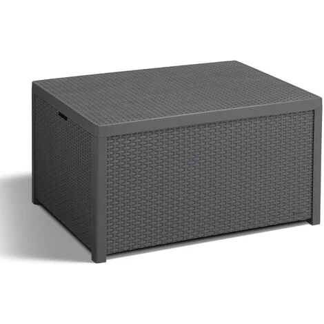 Allibert Table De Rangement Arica Graphite 221044 - Gris 3 Allibert Table De Rangement Arica Graphite 221044 - Gris