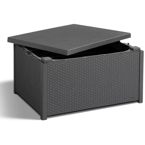 Allibert Table De Rangement Arica Graphite 221044 - Gris 4 Allibert Table De Rangement Arica Graphite 221044 - Gris – Image 2
