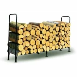 TERRE JARDIN Serre Bûches Acier 200 X 115 Cm