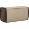 VidaXL Récipient De Stockage Beige Et Marron 122x56x63 Cm - Brun 1 VidaXL Récipient De Stockage Beige Et Marron 122x56x63 Cm - Brun -Rangement de jardin Soldes 37035702 1