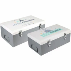 COFFRE ET MALLE COFFRE DE RANGEMENT METAL -Rangement de jardin Soldes 37105259 2