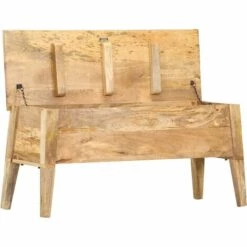 ASUPERMALL Boite De Rangement 99x35x48 Cm Bois De Manguier Solide 10 ASUPERMALL Boite De Rangement 99x35x48 Cm Bois De Manguier Solide -Rangement de jardin Soldes 37428966 4