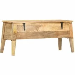 ASUPERMALL Boite De Rangement 99x35x48 Cm Bois De Manguier Solide 11 ASUPERMALL Boite De Rangement 99x35x48 Cm Bois De Manguier Solide -Rangement de jardin Soldes 37428966 5