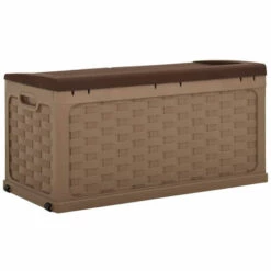 ASUPERMALL Boite De Rangement De Jardin 335 L Moka-Chocolat PP 10 ASUPERMALL Boite De Rangement De Jardin 335 L Moka-Chocolat PP -Rangement de jardin Soldes 37433481 4