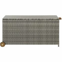 VidaXL Boîte De Rangement De Jardin Gris Clair 120x65x61 Cm Rotin - Gris 8 VidaXL Boîte De Rangement De Jardin Gris Clair 120x65x61 Cm Rotin - Gris -Rangement de jardin Soldes 37670451 2