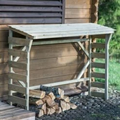 CÉMONJARDIN Abri Bûches En Bois Morzine - 0,7 Stère