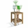 JARDIPOLYS Range-outils | 60x60x75 Cm - Bois 2 JARDIPOLYS Range-outils | 60x60x75 Cm - Bois -Rangement de jardin Soldes 40760881 1