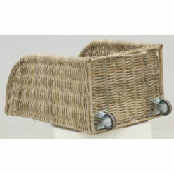 AUBRY GASPARD Chariot à Bûches En Poelet Gris Grand Modèle Gris - Gris -Rangement de jardin Soldes 40892582 4