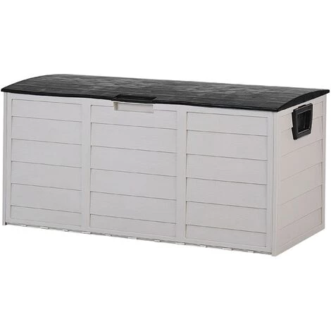 BELIANI Coffre En Plastique Beige - Beige 6 BELIANI Coffre En Plastique Beige - Beige – Image 4