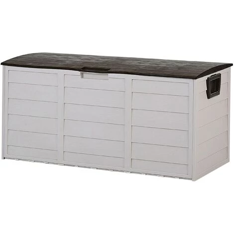 BELIANI Coffre En Plastique Beige - Beige 6 BELIANI Coffre En Plastique Beige - Beige – Image 4