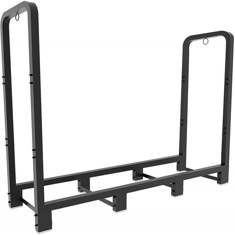 THSINDE Support à Bois De Chauffage Porte-bûches De Cheminée Porte-bûches Extérieur Pour Bois De Chauffage Support De Stockage De 1.22m 5 THSINDE Support à Bois De Chauffage Porte-bûches De Cheminée Porte-bûches Extérieur Pour Bois De Chauffage Support De Stockage De 1.22m – Image 3