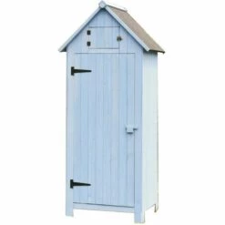 Habrita Cabine De Rangement Lasurée / 3 étagères