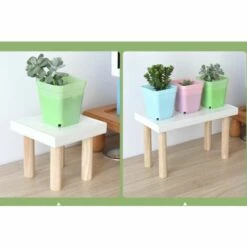 Support De Fleur De Bureau étagère , étagère De Bureau, étagère En Bois De Stockage De Fenêtre (mini 12,5*12,5*10,7)GroupM -Rangement de jardin Soldes 47812537 5