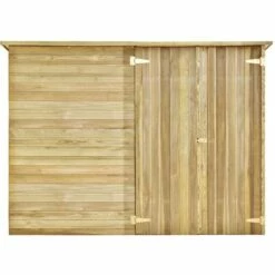 VidaXL Abri à Vélo De Jardin 232x110x170 Cm Bois De Pin Imprégné - Brun 9 VidaXL Abri à Vélo De Jardin 232x110x170 Cm Bois De Pin Imprégné - Brun -Rangement de jardin Soldes 47851729 3