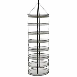 SUPERSELLER Etagère De Jardin Séchoir Suspendu 8 Couches Détachable Pliant Filet De Séchage Des Herbes Pince Sur Filet De Séchage En Maille Pour Herbes Fleurs Bourgeons Plantes, Vert