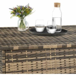 TECTAKE Coffre De Jardin Oslo - Coffre De Rangement Exterieur, Malle De Rangement, Caisse De Stockage De Jardin - Marron Naturel 11 TECTAKE Coffre De Jardin Oslo - Coffre De Rangement Exterieur, Malle De Rangement, Caisse De Stockage De Jardin - Marron Naturel -Rangement de jardin Soldes 50444159 5