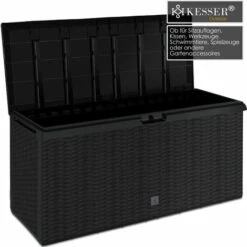 KESSER® Caisse De Rangement | Coffre à Coussins 290 litres Avec Roulettes, Couvercle Rabattable, Poignées, Plastique Façon Rotin | Coffre De Jardin | Coffre De Rangement Extérieur Résistant Aux Intempéries | Bac De Rangement 9 KESSER® Caisse De Rangement | Coffre à Coussins 290 litres Avec Roulettes, Couvercle Rabattable, Poignées, Plastique Façon Rotin | Coffre De Jardin | Coffre De Rangement Extérieur Résistant Aux Intempéries | Bac De Rangement -Rangement de jardin Soldes 50753187 3