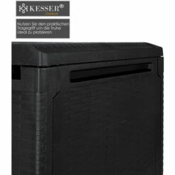 KESSER® Caisse De Rangement | Coffre à Coussins 290 litres Avec Roulettes, Couvercle Rabattable, Poignées, Plastique Façon Rotin | Coffre De Jardin | Coffre De Rangement Extérieur Résistant Aux Intempéries | Bac De Rangement 10 KESSER® Caisse De Rangement | Coffre à Coussins 290 litres Avec Roulettes, Couvercle Rabattable, Poignées, Plastique Façon Rotin | Coffre De Jardin | Coffre De Rangement Extérieur Résistant Aux Intempéries | Bac De Rangement -Rangement de jardin Soldes 50753187 4