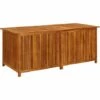 VidaXL Boîte De Rangement De Jardin 175x80x75 Cm Bois D'acacia Solide - Brun