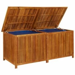 VidaXL Boîte De Rangement De Jardin 175x80x75 Cm Bois D'acacia Solide - Brun 11 VidaXL Boîte De Rangement De Jardin 175x80x75 Cm Bois D'acacia Solide - Brun -Rangement de jardin Soldes 50950119 5