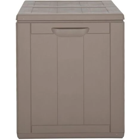 VidaXL Boîte De Rangement De Jardin 180 L Marron PP Rotin - Brun 6 VidaXL Boîte De Rangement De Jardin 180 L Marron PP Rotin - Brun – Image 4