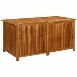VidaXL Boîte De Rangement De Jardin 150x80x75 Cm Bois D'acacia Solide - Brun 10 VidaXL Boîte De Rangement De Jardin 150x80x75 Cm Bois D'acacia Solide - Brun -Rangement de jardin Soldes 51509096 4