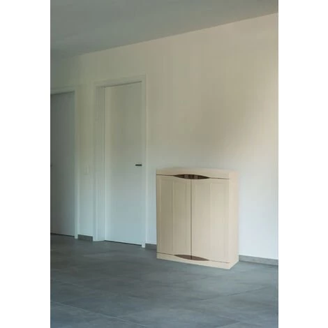Dmora Armoire Extérieure Ou Interne Polyvalente, Armoire Basse Avec 2 Portes Et 2 Niveaux En Polypropylène, 100% Made In Italy, 70x47h90 Cm, Couleur Beige 3 Dmora Armoire Extérieure Ou Interne Polyvalente, Armoire Basse Avec 2 Portes Et 2 Niveaux En Polypropylène, 100% Made In Italy, 70x47h90 Cm, Couleur Beige