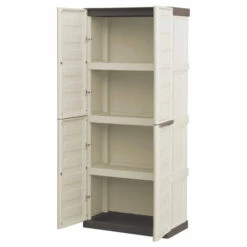 Dmora Armoire Polyvalente Extérieure Ou Intérieure, 2 Portables Mobiles Et 3 Niveaux En Polypropylène, 100% Made In Italy, 70x39h165 Cm, Couleur Beige 9 Dmora Armoire Polyvalente Extérieure Ou Intérieure, 2 Portables Mobiles Et 3 Niveaux En Polypropylène, 100% Made In Italy, 70x39h165 Cm, Couleur Beige -Rangement de jardin Soldes 51776687 3