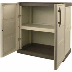 Dmora Armoire Polyvalente Extérieure Ou Interne, Armoire Basse Avec 2 Portes Et 1 étagère En Polypropylène, 100% Made In Italy, 70x39h86 Cm, Couleur Beige 8 Dmora Armoire Polyvalente Extérieure Ou Interne, Armoire Basse Avec 2 Portes Et 1 étagère En Polypropylène, 100% Made In Italy, 70x39h86 Cm, Couleur Beige -Rangement de jardin Soldes 51776689 3