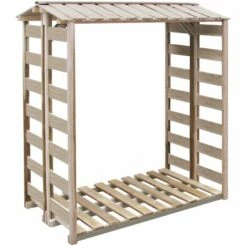 YOUTHUP Abri De Stockage à Bois De Chauffage 150x100x176cm Pin Imprégné
