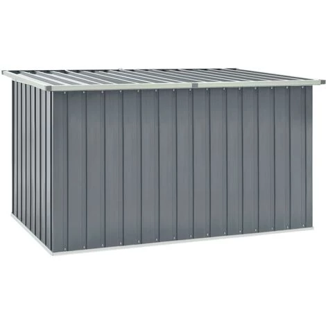 YOUTHUP Boîte De Rangement De Jardin Gris 171x99x93 Cm - Gris 3 YOUTHUP Boîte De Rangement De Jardin Gris 171x99x93 Cm - Gris