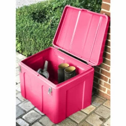PLAST'UP ROTOMOULAGE COFFRE DE JARDIN 140L-Rose-53cm - Rose 9 PLAST'UP ROTOMOULAGE COFFRE DE JARDIN 140L-Rose-53cm - Rose -Rangement de jardin Soldes 52050485 4
