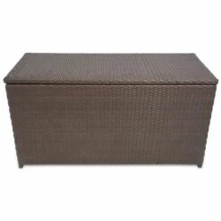 Topdeal Boîte De Rangement De Jardin Marron 120x50x60 Cm Résine Tressée 8 Topdeal Boîte De Rangement De Jardin Marron 120x50x60 Cm Résine Tressée -Rangement de jardin Soldes 52090680 2