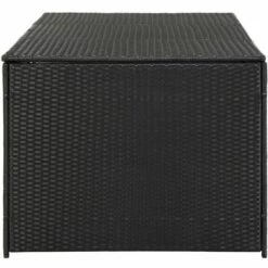 Topdeal Boîte De Rangement De Jardin Résine Tressée 180x90x75 Cm Noir 11 Topdeal Boîte De Rangement De Jardin Résine Tressée 180x90x75 Cm Noir -Rangement de jardin Soldes 52091627 5