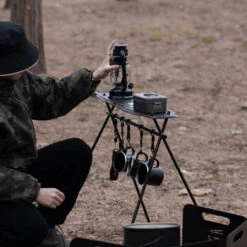 Shinetrip Camping Debout Support Plaque Superieure Plateau De Rangement En Acier Inoxydable Camping Ustensiles De Cuisine Cintre Accessoire Avec Sac De Transport 9 Shinetrip Camping Debout Support Plaque Superieure Plateau De Rangement En Acier Inoxydable Camping Ustensiles De Cuisine Cintre Accessoire Avec Sac De Transport -Rangement de jardin Soldes 52557626 3