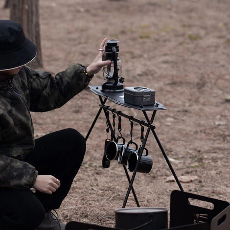 Shinetrip Camping Debout Support Plaque Superieure Plateau De Rangement En Acier Inoxydable Camping Ustensiles De Cuisine Cintre Accessoire Avec Sac De Transport 5 Shinetrip Camping Debout Support Plaque Superieure Plateau De Rangement En Acier Inoxydable Camping Ustensiles De Cuisine Cintre Accessoire Avec Sac De Transport – Image 3